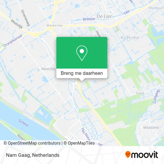 Nam Gaag kaart