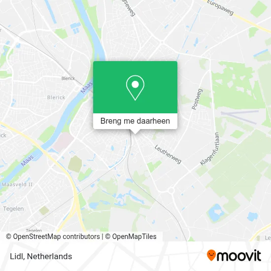 Lidl kaart