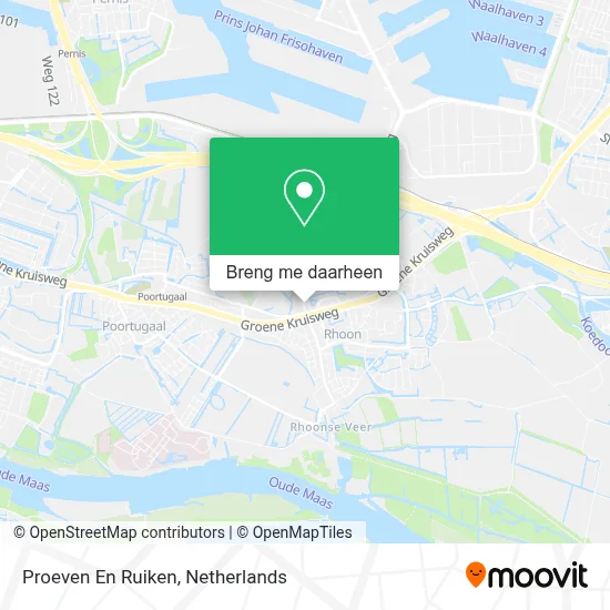 Proeven En  Ruiken kaart