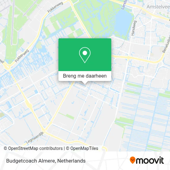 Budgetcoach Almere kaart