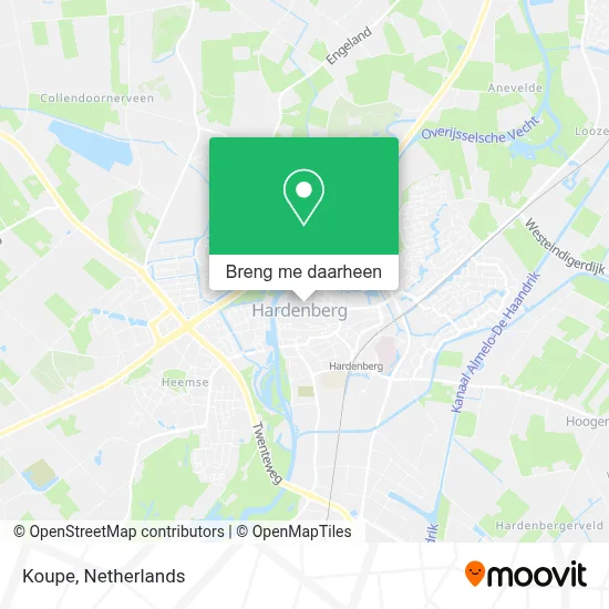 Koupe kaart