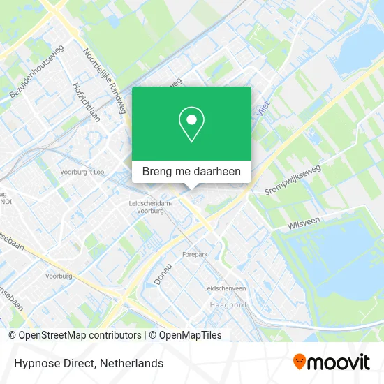 Hypnose Direct kaart