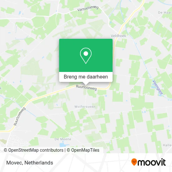 Movec kaart