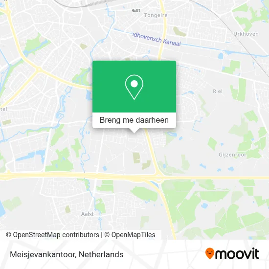 Meisjevankantoor kaart