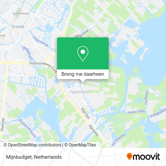Mijnbudget kaart