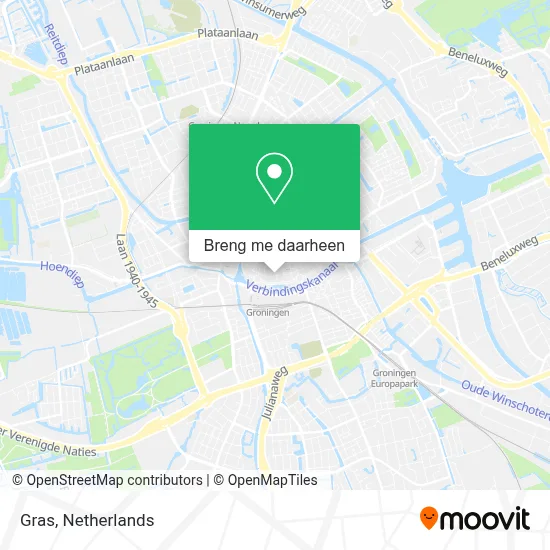 Gras kaart