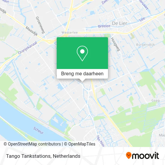 Tango Tankstations kaart