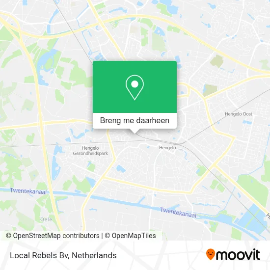 Local Rebels Bv kaart