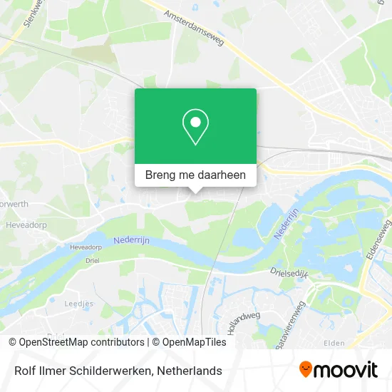 Rolf Ilmer Schilderwerken kaart