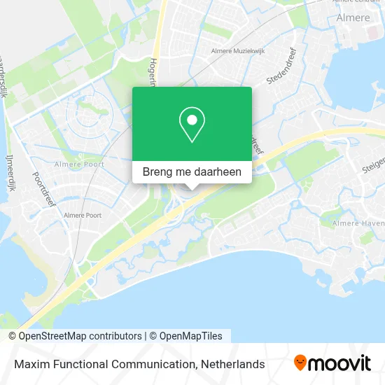 Maxim Functional Communication kaart