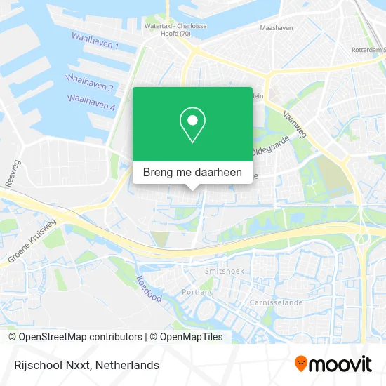 Rijschool Nxxt kaart