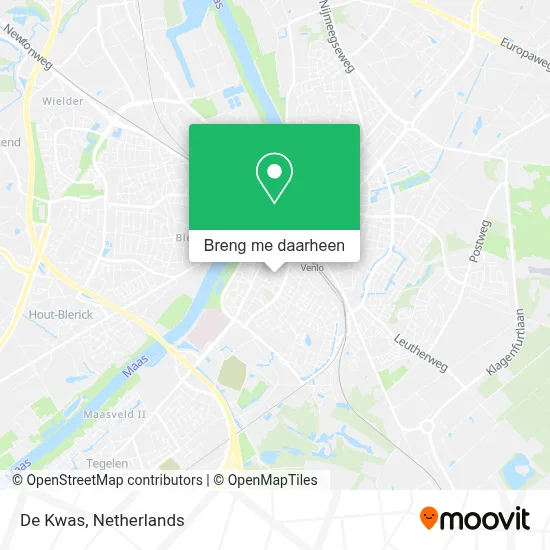 De Kwas kaart