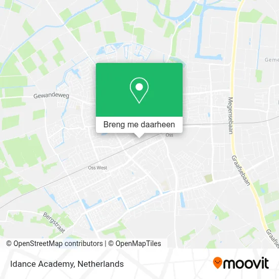 Idance Academy kaart