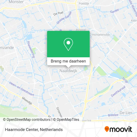 Haarmode Center kaart