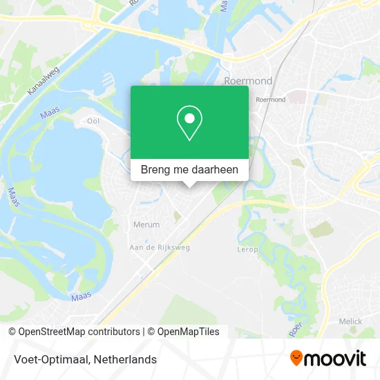 Voet-Optimaal kaart