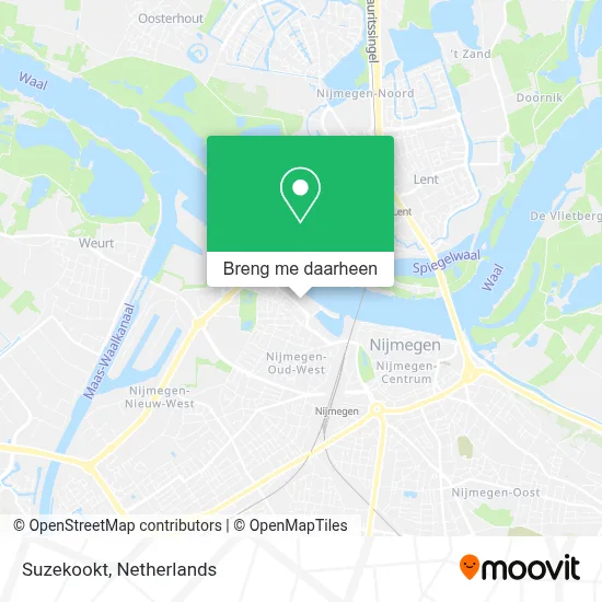 Suzekookt kaart