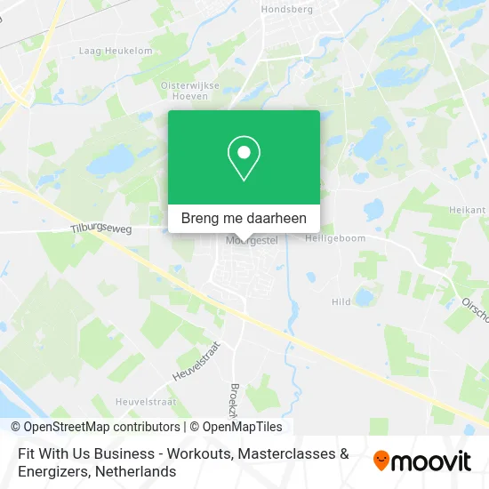 Fit With Us Business - Workouts, Masterclasses & Energizers kaart