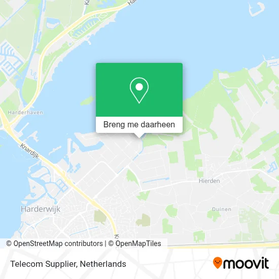Telecom Supplier kaart