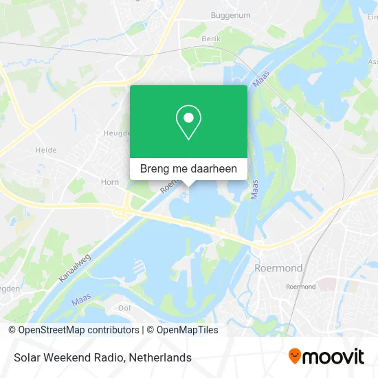 Solar Weekend Radio kaart