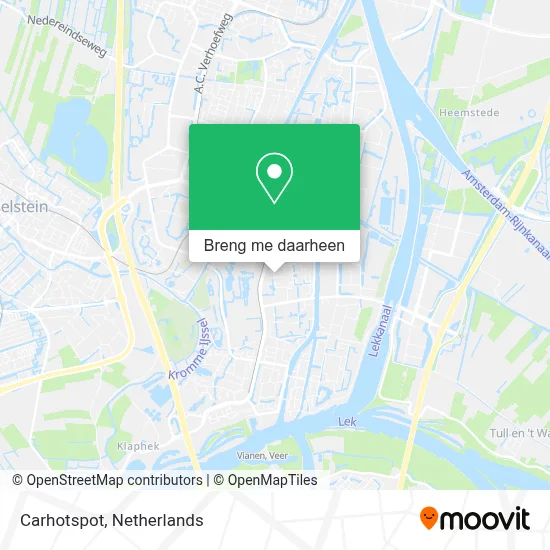 Carhotspot kaart
