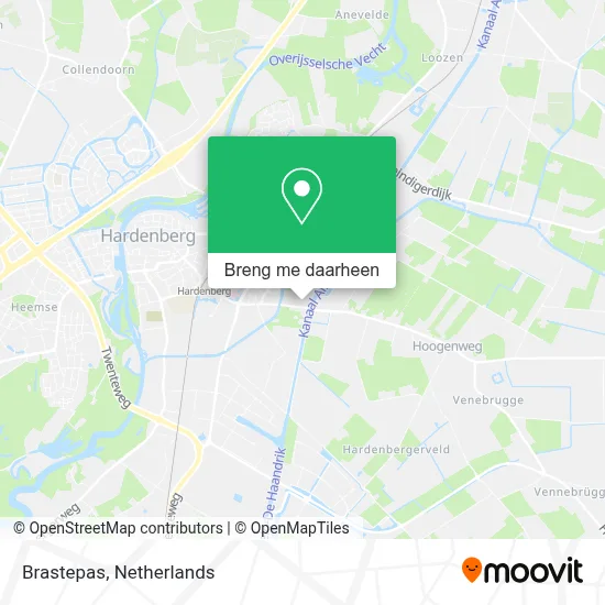 Brastepas kaart