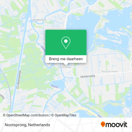 Nootsprong kaart
