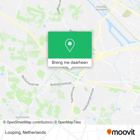 Looping kaart