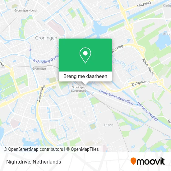 Nightdrive kaart