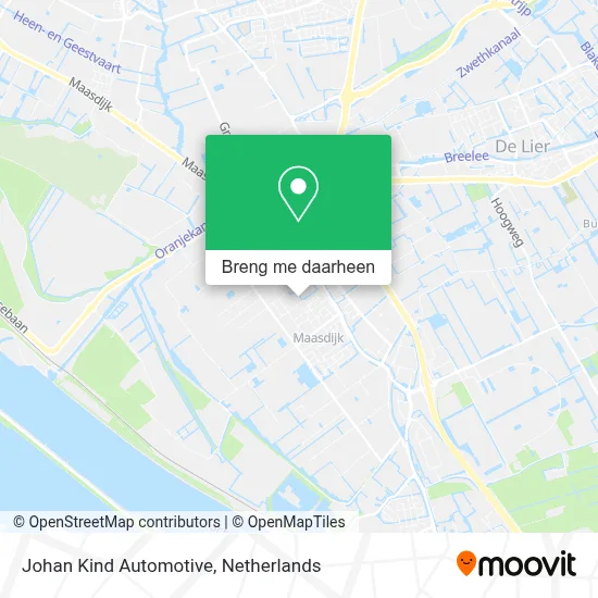 Johan Kind Automotive kaart