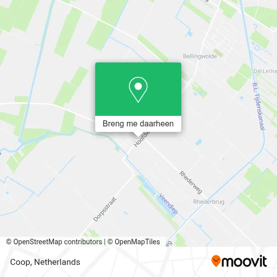 Coop kaart