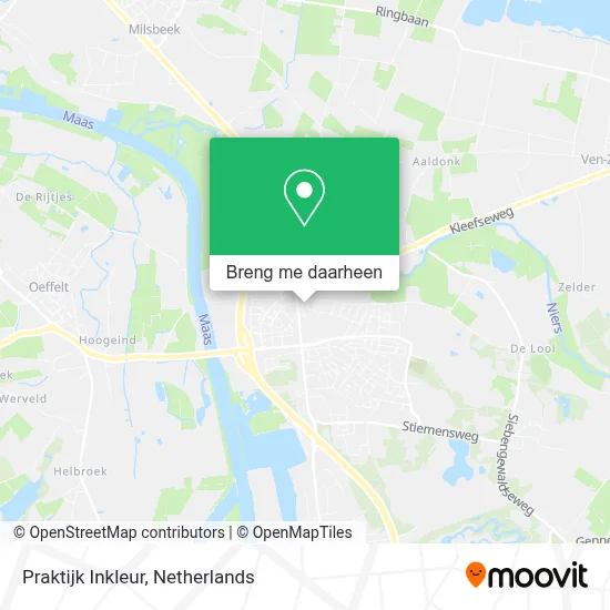 Praktijk Inkleur kaart