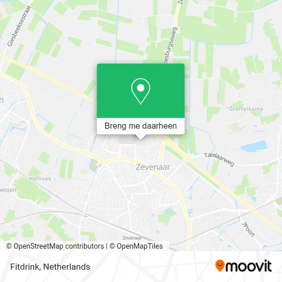 Fitdrink kaart