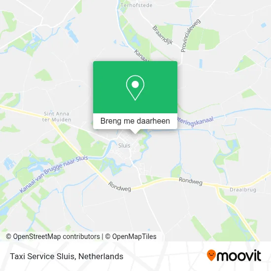 Taxi Service Sluis kaart