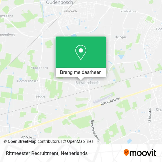 Ritmeester Recruitment kaart