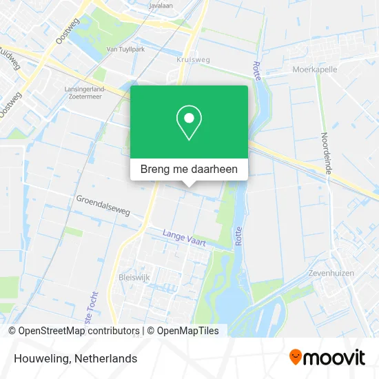 Houweling kaart