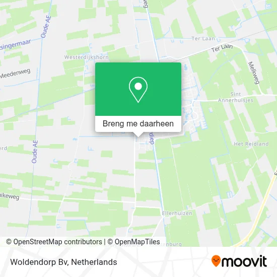 Woldendorp Bv kaart