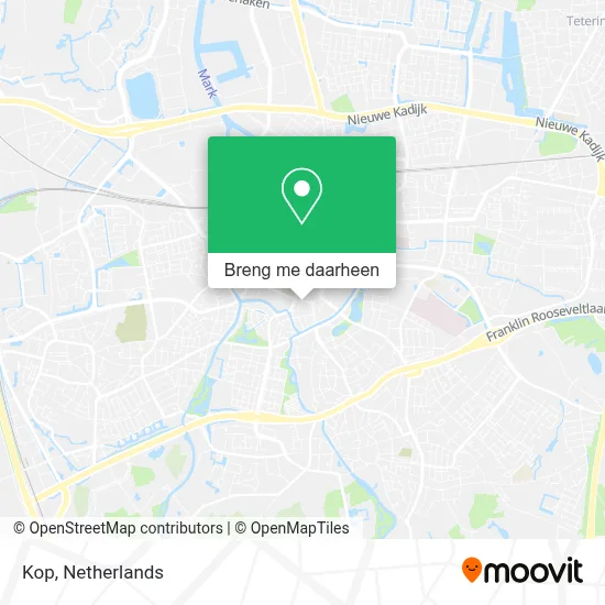 Kop kaart
