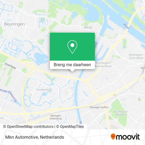 Mkn Automotive kaart
