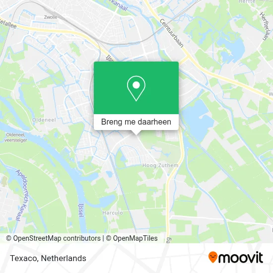 Texaco kaart