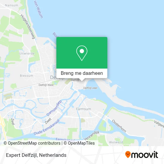Expert Delfzijl kaart