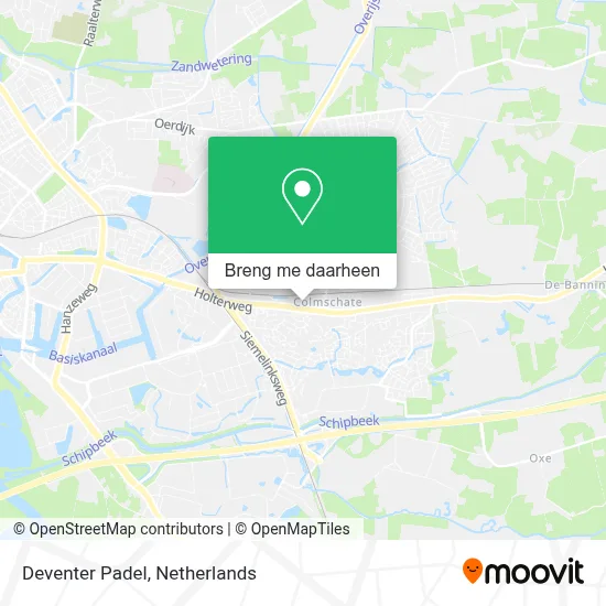 Deventer Padel kaart