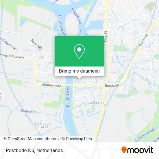 Postbode.Nu kaart