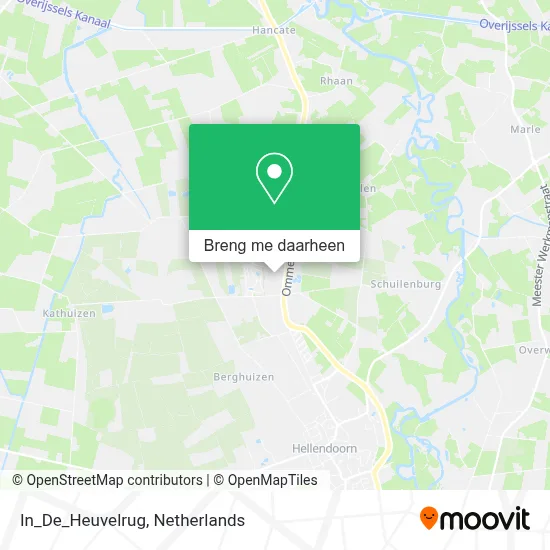 In_De_Heuvelrug kaart