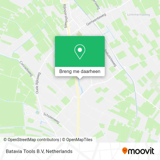 Batavia Tools B.V kaart