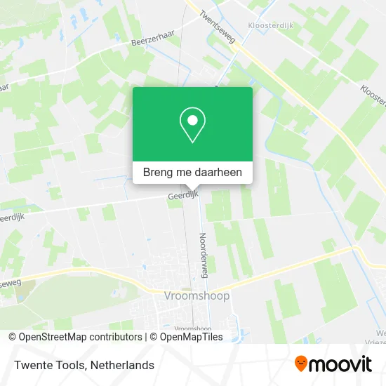 Twente Tools kaart
