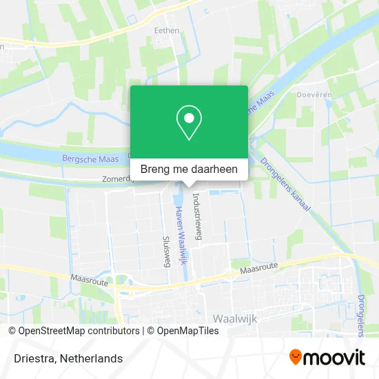 Driestra kaart