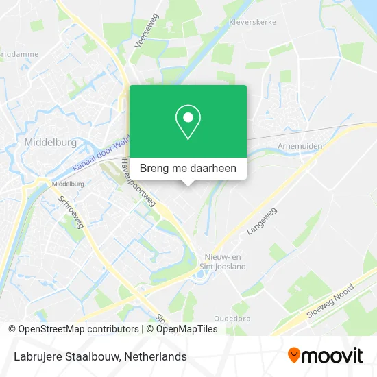 Labrujere Staalbouw kaart