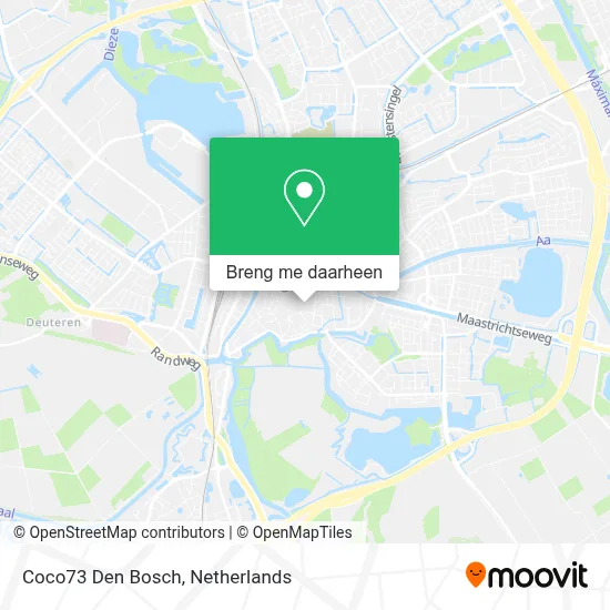 Coco73 Den Bosch kaart