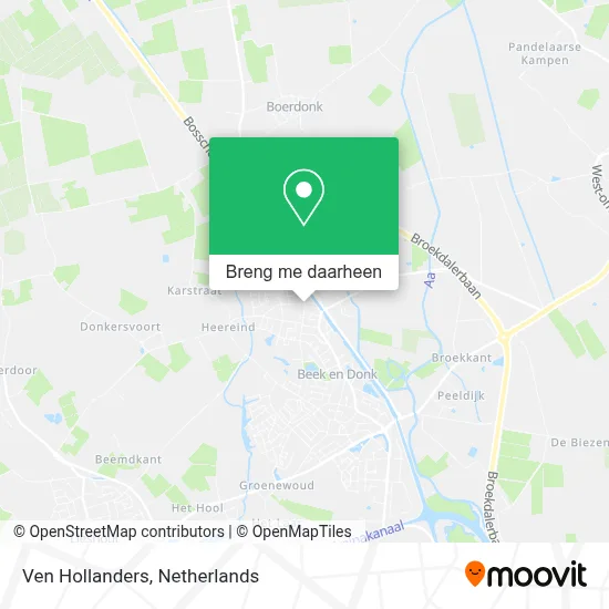 Ven Hollanders kaart