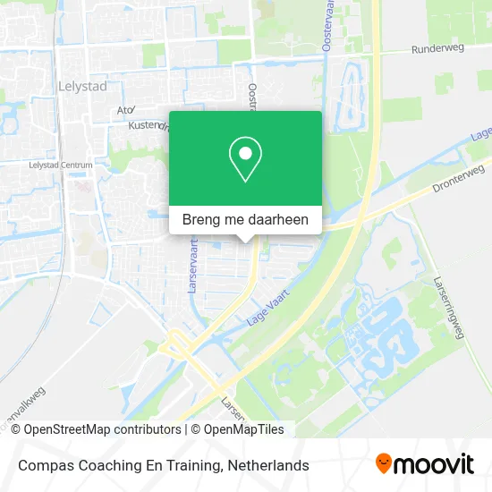 Compas Coaching En Training kaart